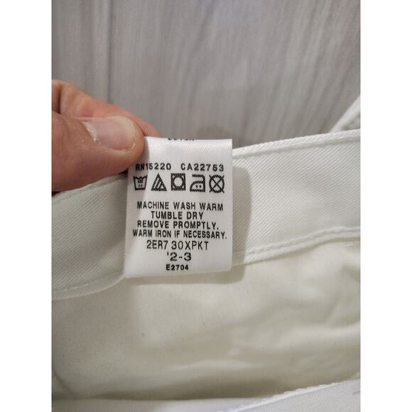 Red Kap Men's Painter Dungaree Carpenter Paints White 34 X 32 - Picture 8 of 11